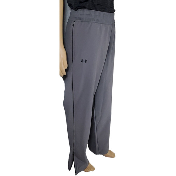 $99.99 UNDER ARMOUR COLDGEAR PANTS GRAY 1239026 040 WOMEN'S SIZE XL NWT - Picture 3 of 6